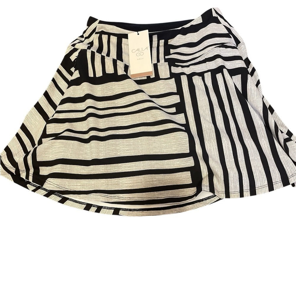 Calia 15” Eagle Graphic Grid Skort NWT